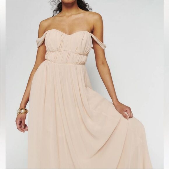 REFORMATION Jayde Dress Size 4 $378 - Picture 6 of 6